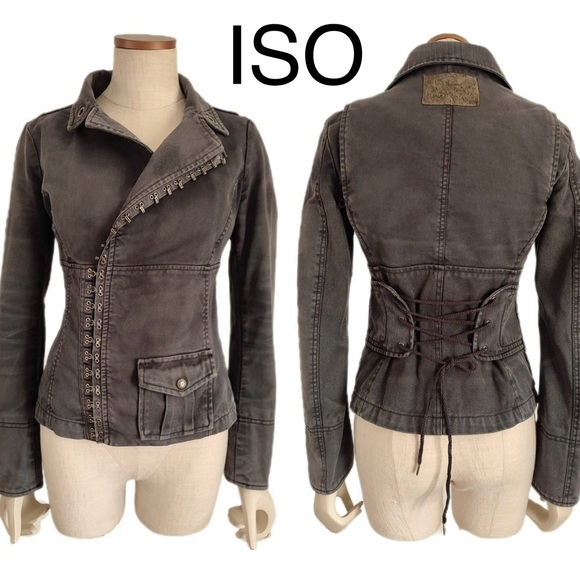 *IN SEARCH OF* diesel corset jacket